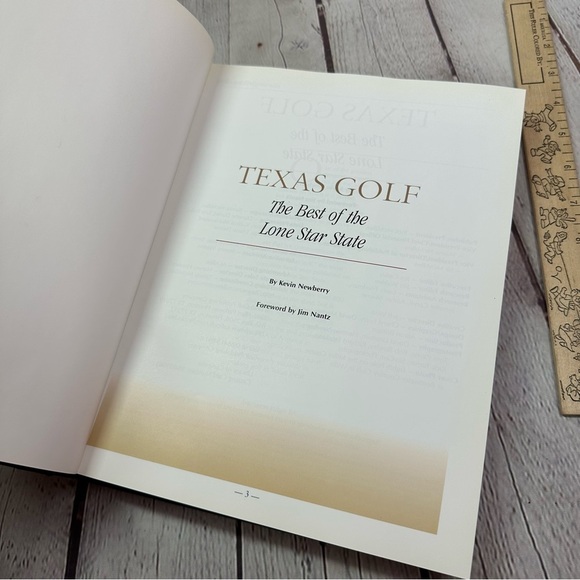 vintage 1998 texas Golf the best of the lone star state hardcover Book - Picture 5 of 9